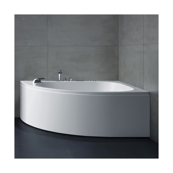 Hydromasážní vana AWT GE1108E 180x130 pravá