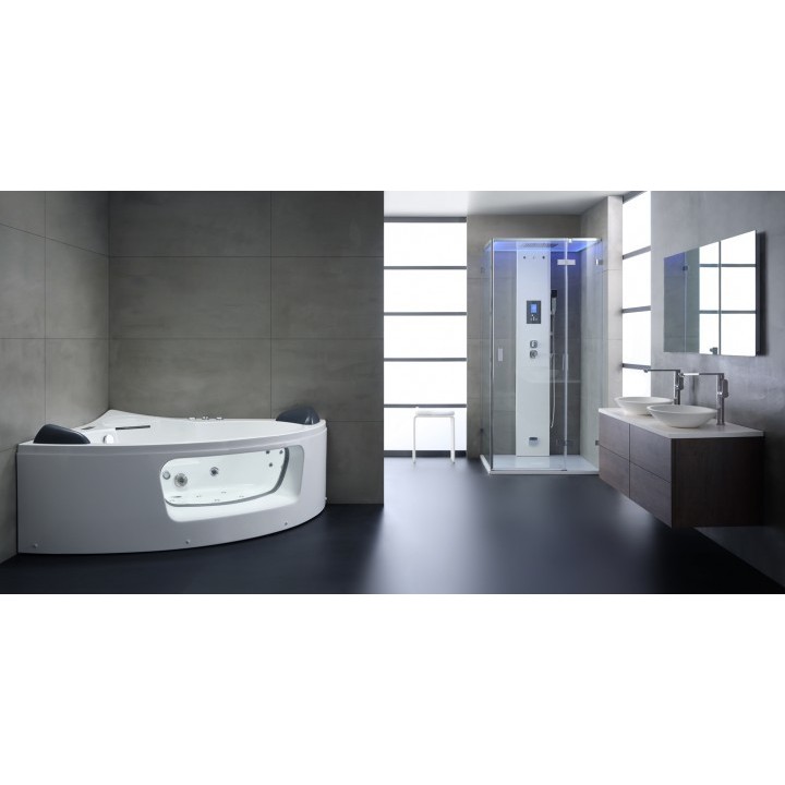 Hydromasážní vana AWT GE119E 158x158