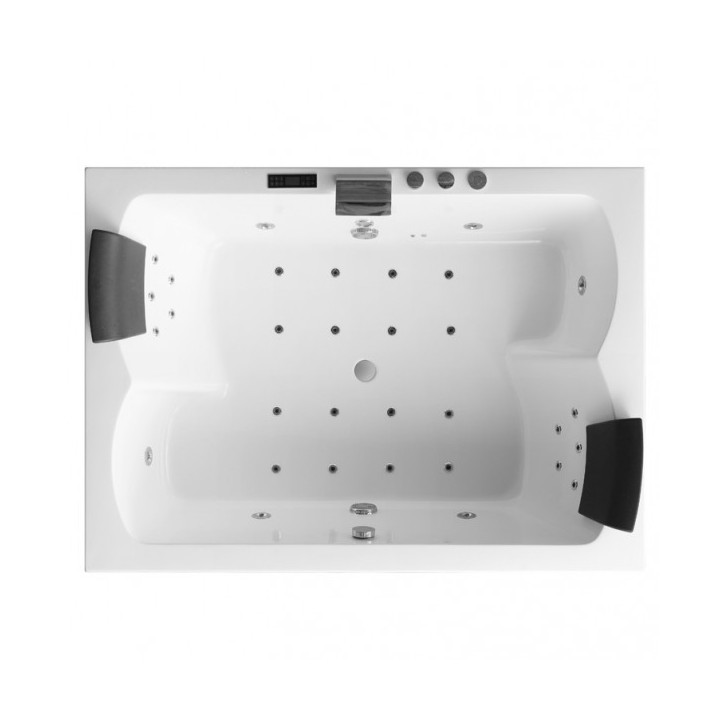 Hydromasážní vana AWT GE115E 180x130