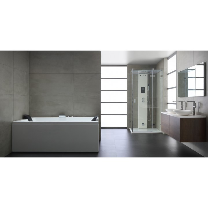 Hydromasážní vana AWT GE115E 180x130