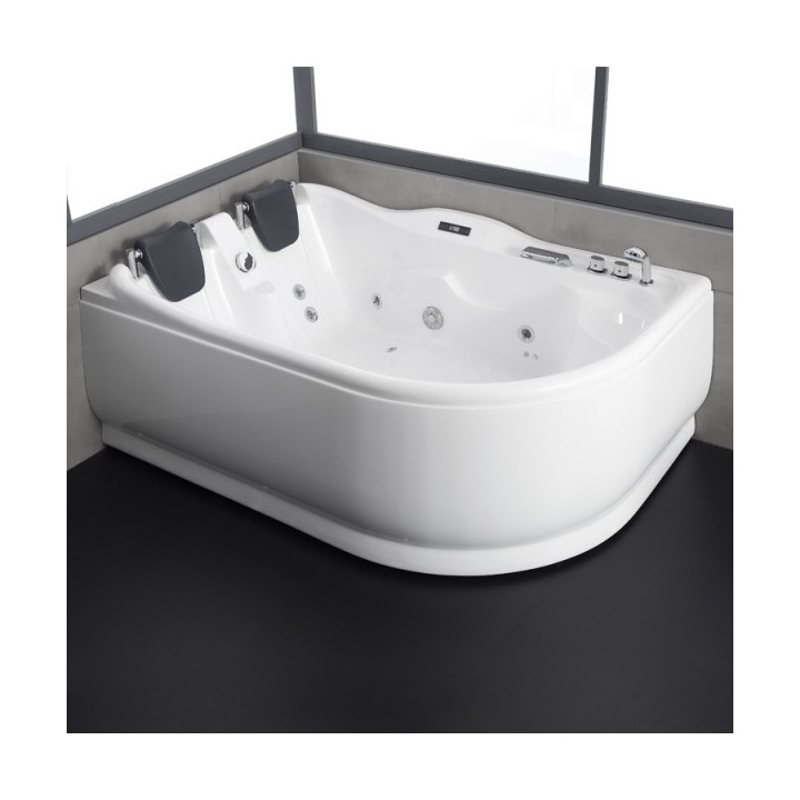 Hydromasážní vana AWT GE101E 180x120 pravá