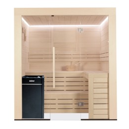Finská sauna AWT E1205B topol 207x198 9kW Vitro