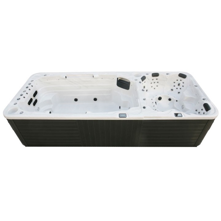SWIM SPA Innovation 5.8 580x230 skelet PearlShadow kabinet šedý