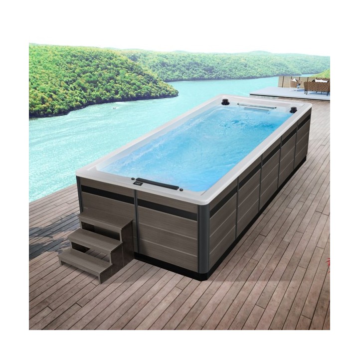 SWIM SPA Innovation 380 380x220 skelet bílá kabinet grau
