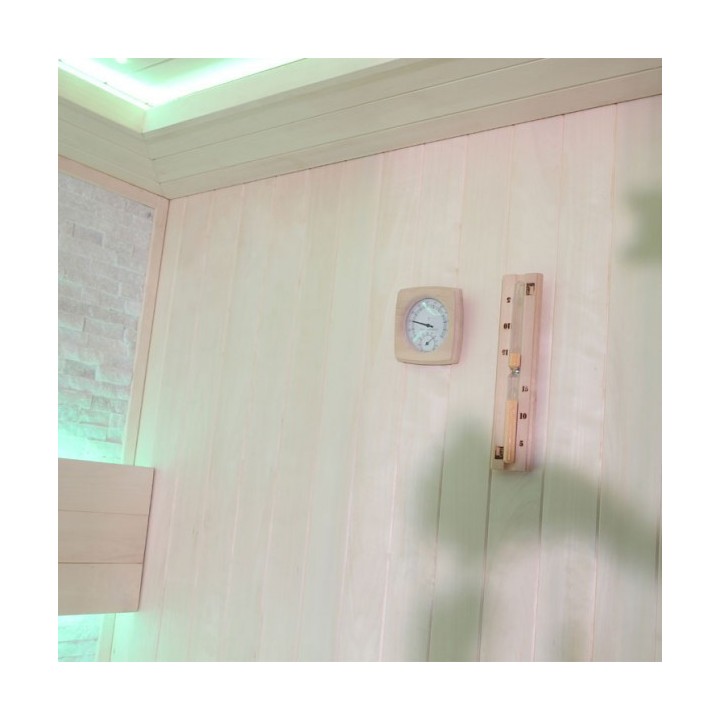 Luxusní finská sauna AWT E1246C Cilindro 180x180x216