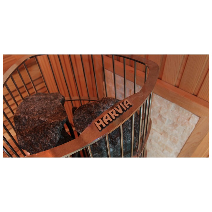 Luxusní finská sauna AWT E1246C Cilindro 180x180x216