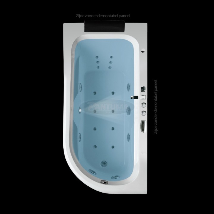 Hydromasážní vana SSWW W0827 levá verze 170x85x64