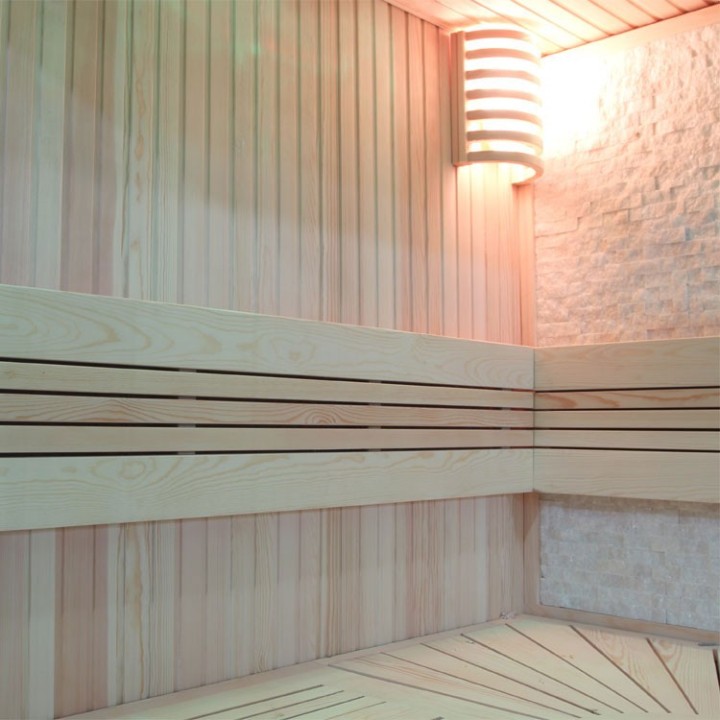 Luxusní finská sauna Bellagio EOSPA E1105C Cilindro 180x180x210