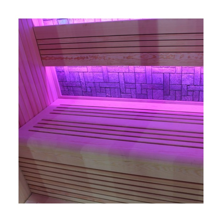 Luxusní finská sauna Bellagio EOSPA E1213C 180x180x210