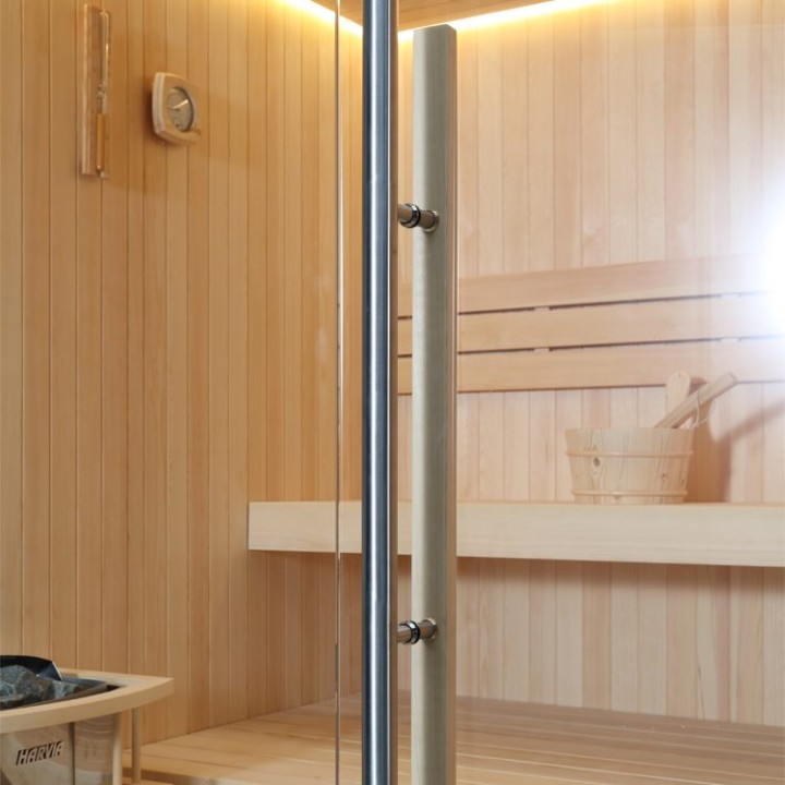 Finská sauna EAGO AWT E1802 borovice 180×180 bez kamen