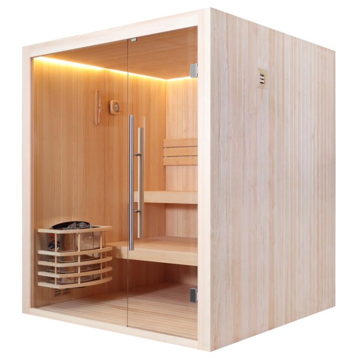 Finská sauna EAGO AWT E1802 borovice 180×180 bez kamen