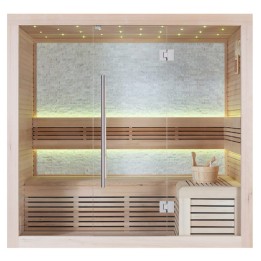 Finská sauna EAGO AWT E1106B hemlock 180×120 bez kamen