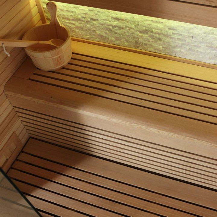 Finská sauna EAGO AWT E1106B hemlock 180×120 bez kamen