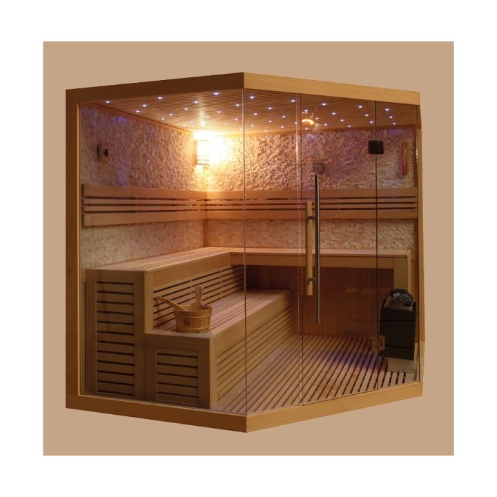 Luxusní finská sauna Bellagio EOSPA B1101C 180x180x210