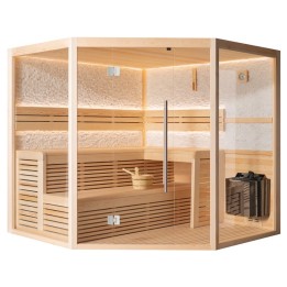 Finská sauna EAGO AWT B1816A borovice 220×220 9 kW Viking Bi-O