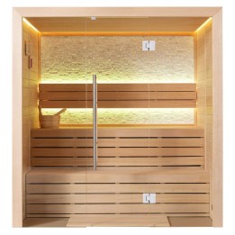 Finská sauna EAGO AWT E1604B hemlock 180×150 bez kamen