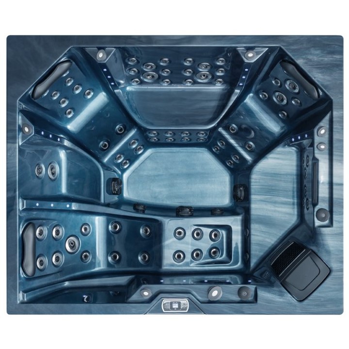 Venkovní vířivka EAGO AWT IN-406 extreme za OceanWave 225×185 šedá