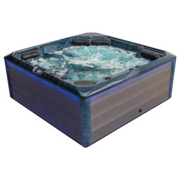 Venkovní vířivka EAGO AWT IN-703 premium OceanWave 225×225 šedá