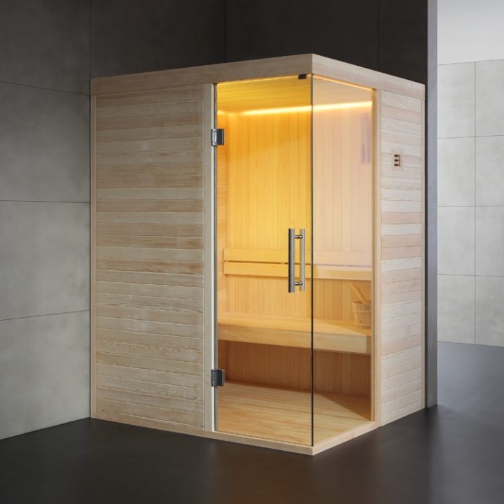 Finská sauna EAGO AWT E1804B borovice 150×120 bez kamen