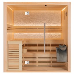 Finská sauna EAGO AWT B1812B borovice 200×180 9 kW Viking Bi-O