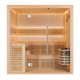 Finská sauna EAGO AWT E1812B borovice 200×180 9 kW Vega