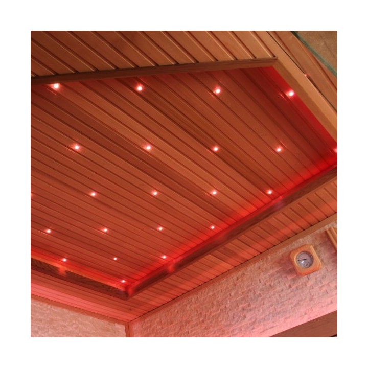 Luxusní finská sauna Bellagio E1242C Kiwi 180x180x216