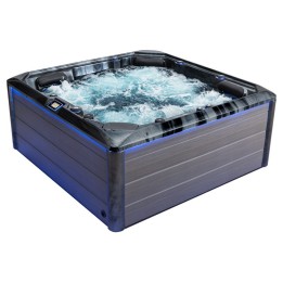 Venkovní vířivka EAGO AWT IN-701 premium CloudyBlack 212×212 šedá