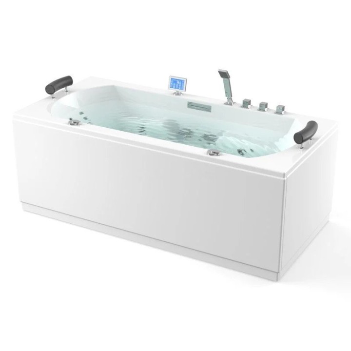 Vířivá vana Atlantic Gold | pro 2 osoby 190×90 cm vodní a vzduchová masáž