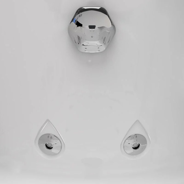 Vířivá vana Reef Silver | pro 1 osobu pravá 150×80 cm vodní masáž