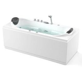 Vířivá vana Nordic Brass | pro 2 osoby 180×80 cm vodní masáž