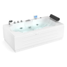 Vířivá vana Pacific Silver | pro 1 osobu levá 170×92 cm vodní masáž