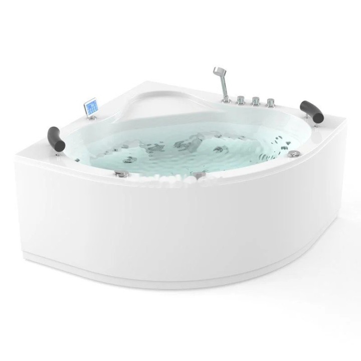 Vířivá vana Atlantic Platinum | pro 2 osoby 150×150 cm vodní a vzduchová masáž s turbem