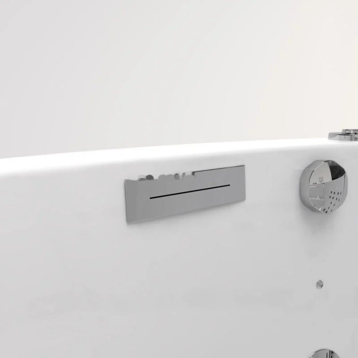 Vířivá vana Atlantic Platinum | pro 2 osoby 150×150 cm vodní a vzduchová masáž s turbem