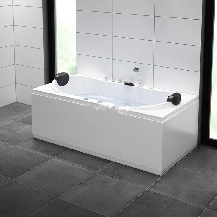 Vířivá vana Nordic Brass | pro 2 osoby 200×90 cm vodní masáž