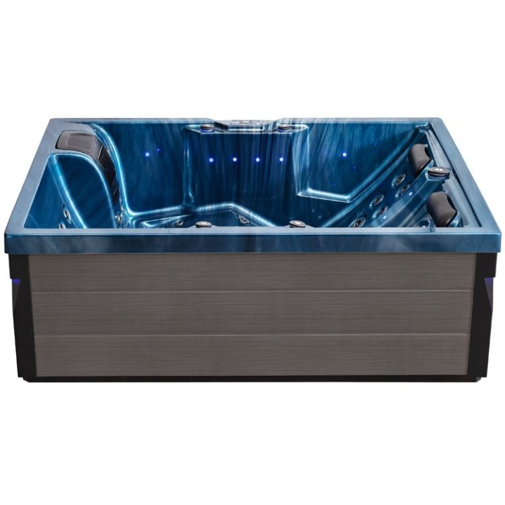 Venkovní vířivka EAGO AWT IN-405 eco OceanWave 220×160 šedá