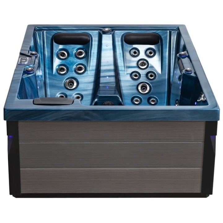 Venkovní vířivka EAGO AWT IN-405 eco OceanWave 220×160 šedá