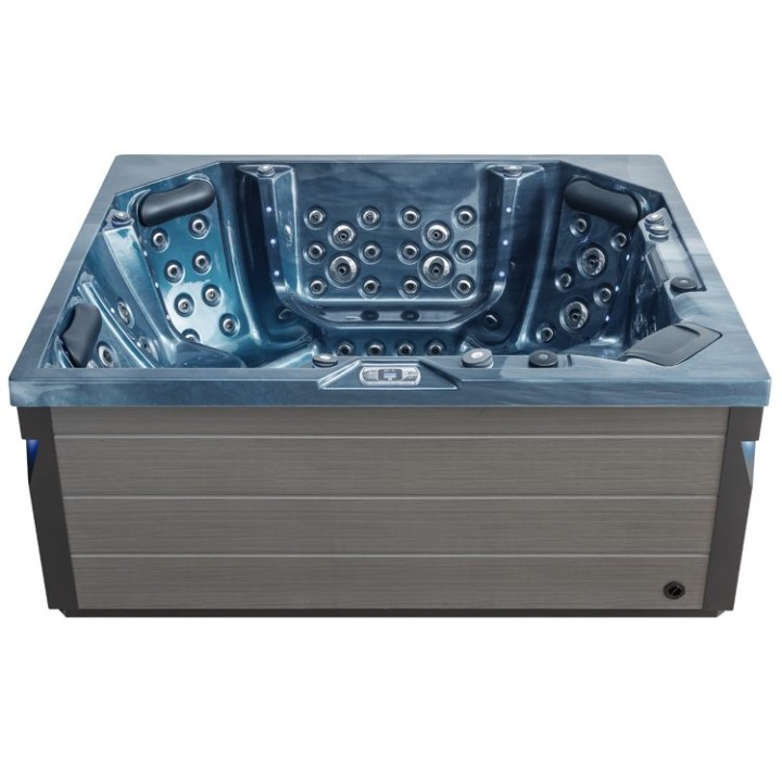 Venkovní vířivka EAGO AWT IN-406 premium OceanWave 225×185 šedá