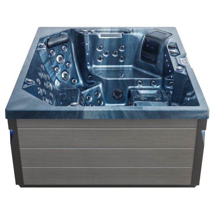 Venkovní vířivka EAGO AWT IN-406 premium OceanWave 225×185 šedá