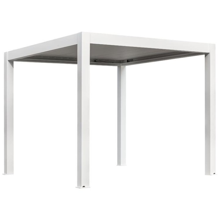 Pergola EAGO AWT P8-3A extreme bílá 3×3 m elektrická