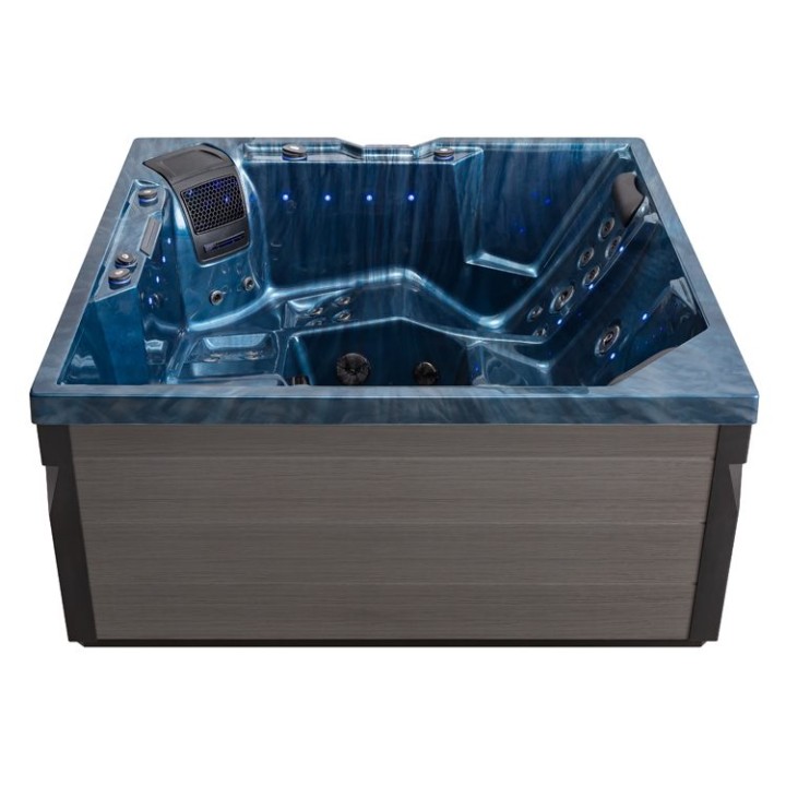 Venkovní vířivka EAGO AWT IN-403 eco OceanWave 200×200 šedá