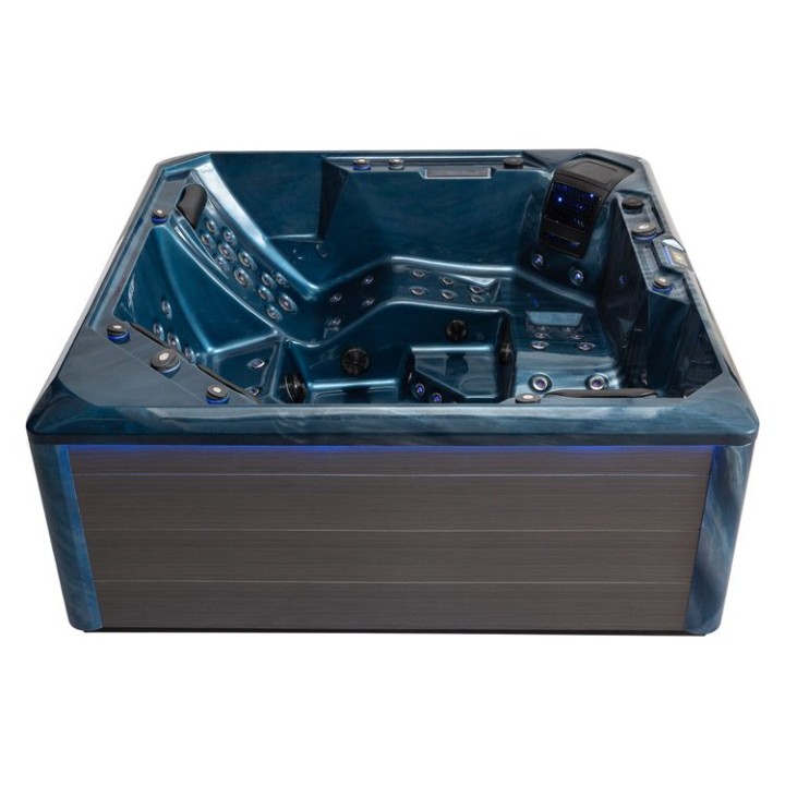 Venkovní vířivka EAGO AWT IN-703 premium OceanWave 225×225 šedá