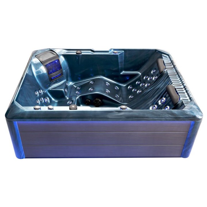 Venkovní vířivka EAGO AWT IN-704 s tepelným čerpadlem OceanWave 220×16