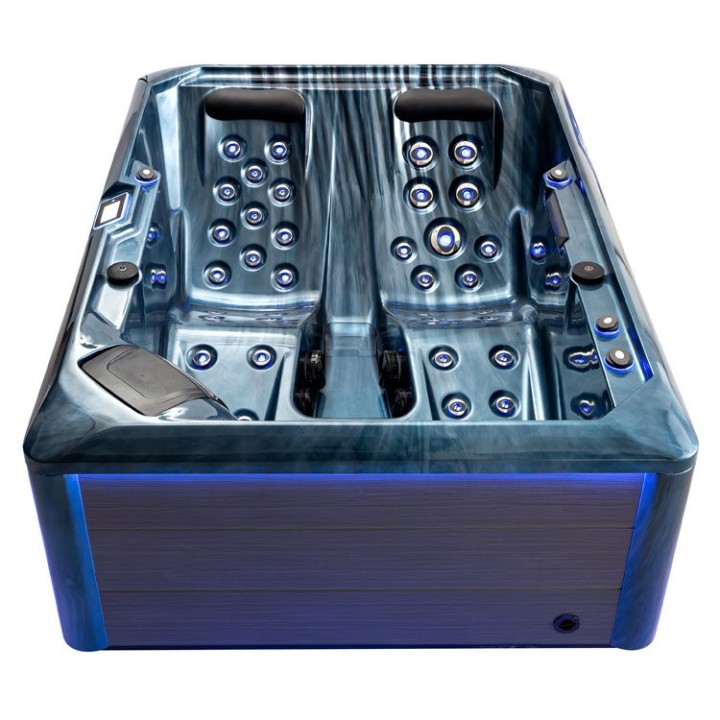 Venkovní vířivka EAGO AWT IN-704 premium OceanWave 220×160 šedá