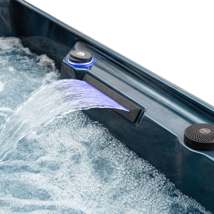 Venkovní vířivka EAGO AWT IN-704 premium OceanWave 220×160 šedá