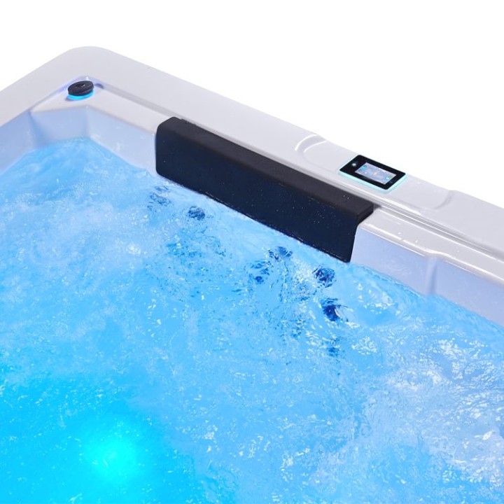 Swim SPA EAGO AWT Innovation 430 s tepelným čerpadlem bílý 430×230 šed