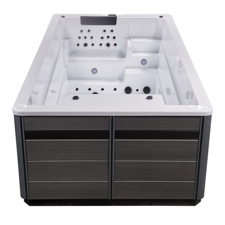 Swim SPA EAGO AWT Innovation 430 extreme bílý 430×230 šedý