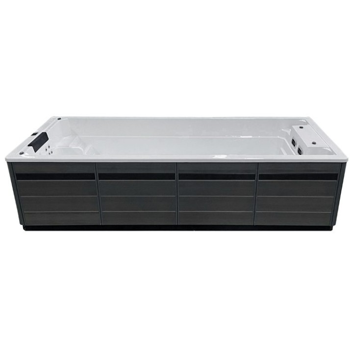 Swim SPA EAGO AWT Innovation 550 s tepelným čerpadlem bílý 550×230 šed