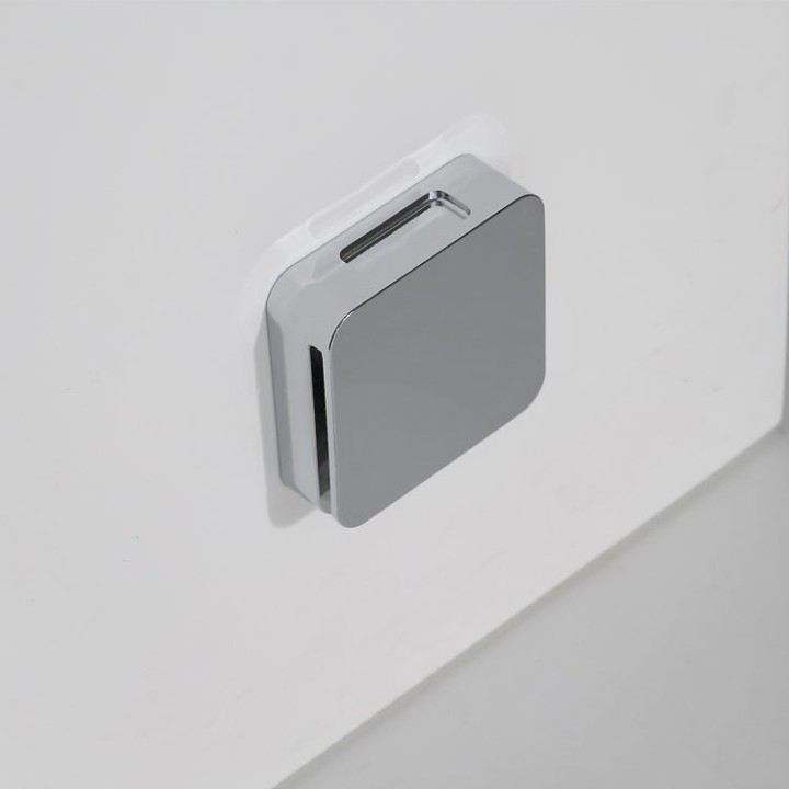 Parní sprchový box EAGO AWT LD110F15 stříbrný 90×90