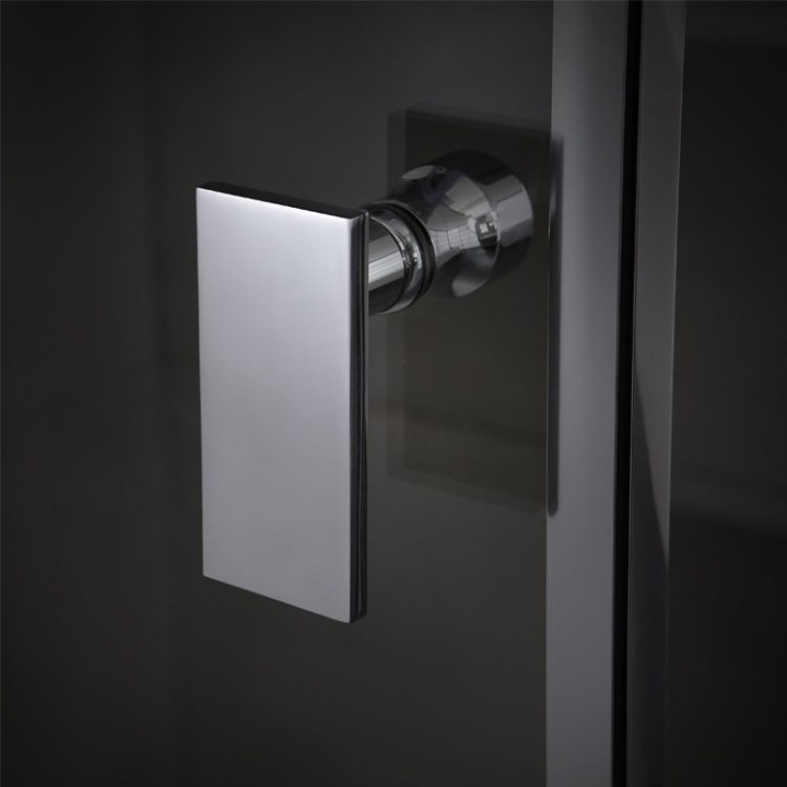 Parní sprchový box EAGO AWT LD209F15 bílý 100×100