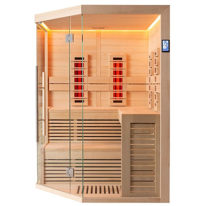 Infrakabina EAGO AWT E1252-IR hemlock 150×150 bez kamen